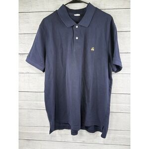 Brooks Brother 1818 Performance short sleeve polo Mens XXL Navy Blue